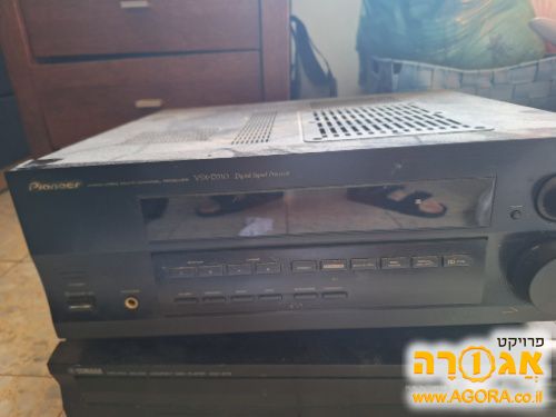נגן 5 דיסקים של yamaha + רסיבר של pionee