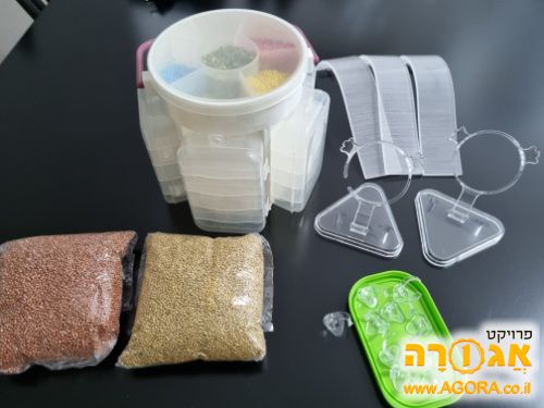 חרוזי ונציה+אביזרי תכשיטנות