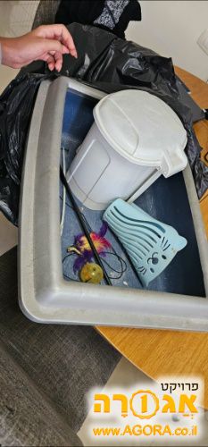 ארגז חול לחתול וכמה משחקים