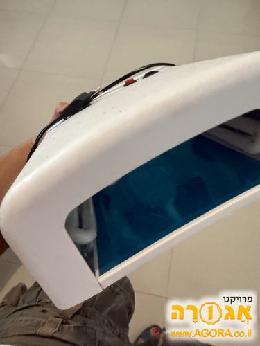 מנורת לד ללק ג'ל עובדת