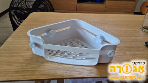 מעמד לכלי רחצה וסבונים