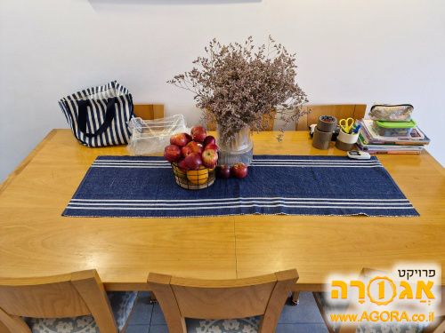 שולחן פינת אוכל + 6 כסאות