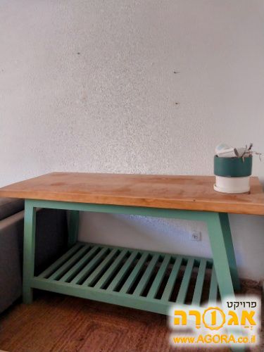 שולחן עץ 1.80 מ'× 0.8 מ'× 0.9 מ'