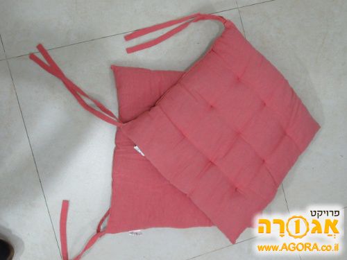 2 כריות מושב ורודות