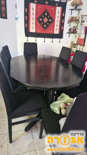פינת אוכל (שולחן ו8 כסאות)
