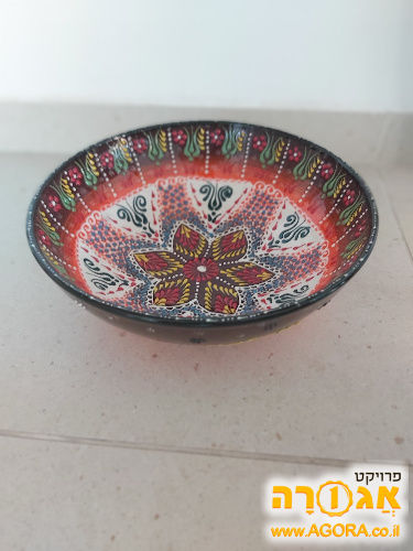 קערה קרמיקה צבעונית