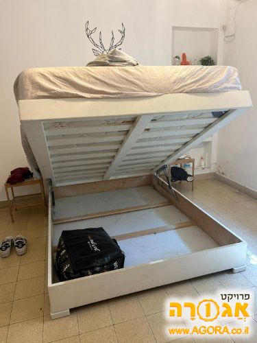 בסיס מיטה + ארגז מצעים