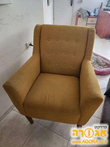 כורסא דקורטיבית - חרדל