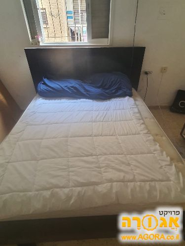 מיטה זוגית מסגרת+מזרון