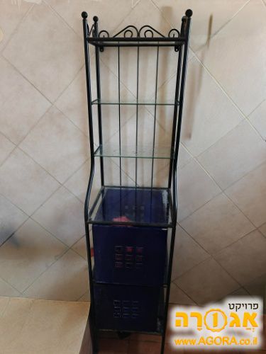 ארון תצוגה / מדפים מאיקאה RÖNNSKÄR שחור