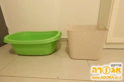 2 גיגיות לכביסה