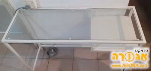 שולחן זכוכית איקאה
