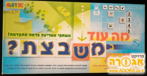 משחק מה עוד במשבצת