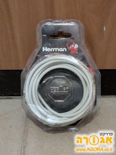 קפיץ וילון 3 מטר + 8 ווים