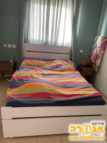 מיטה ומזרון זוגי 190*140