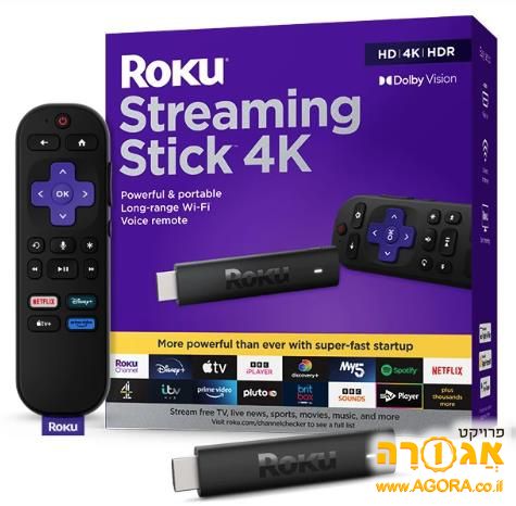 סטרימר Roku Streaming Stick