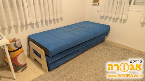 מיטת נוער נפתחת עם ארגז מצעים