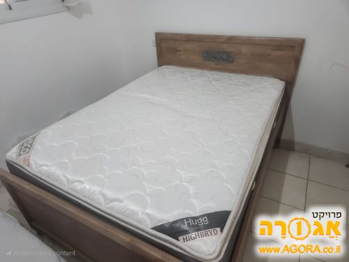 מיטה זוגית 140*190 (ללא מזרון)