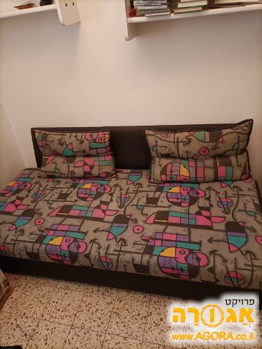 מיטת נוער כולל ארגז מצעים