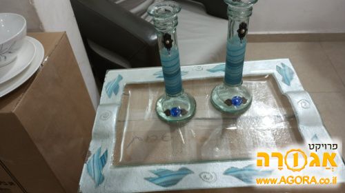 מגש פמוטים+ פמוטים