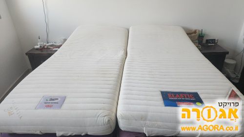 2 מזרוני הולנדיה למיטה זוגית מפוצלת