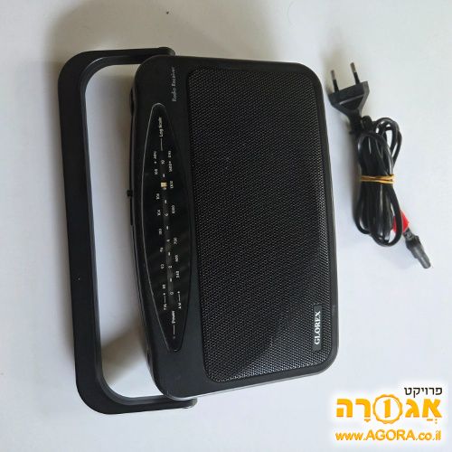 רדיו תקין כולל כבל חשמל
