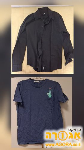 חולצות גברים למסירה מידות small ו medium