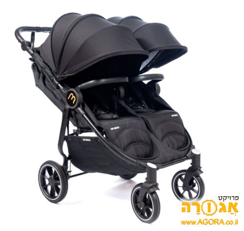 עגלת תאומים צרה בייבי מונסטרס Easy Twin