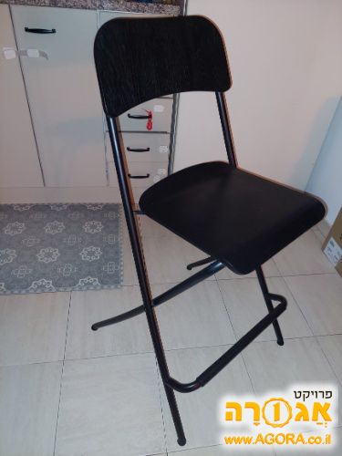 2 כסאות בר מתקפלים איקאה