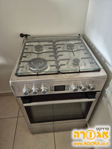 תנור אפיה משולב כיריים גז