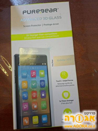 מגן וכיסוי שקוף לפאלפון Galaxy A72