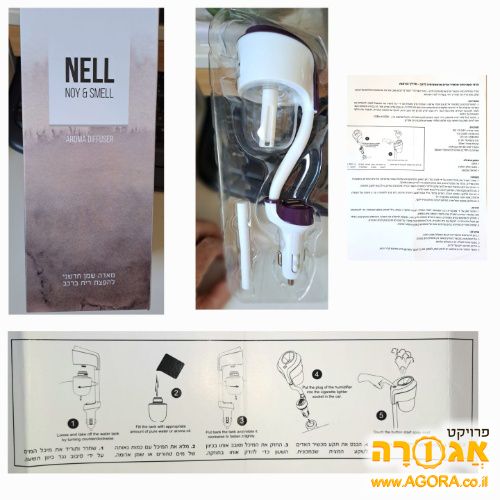 מפיץ ריח חשמלי לרכב
