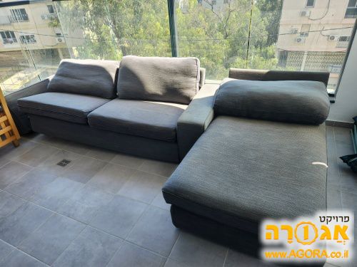 ספה עם שזלונג
