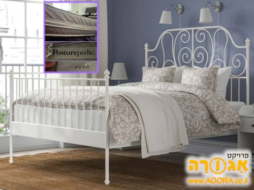 מיטת LEIRVIK 160X200 + מזרן