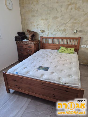 בסיס מיטה מאיקאה פלוס מזרן 200×145