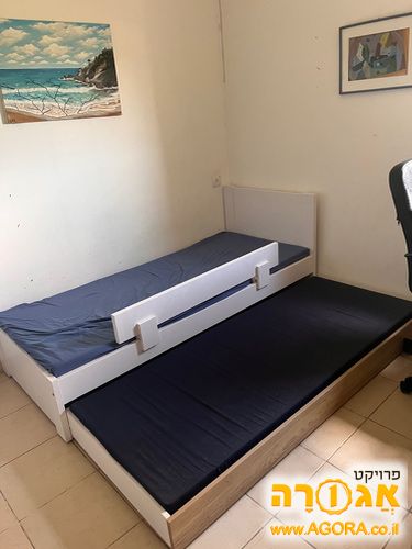 מיטת ילד פלוס מיטת חבר של רהיטי דורון