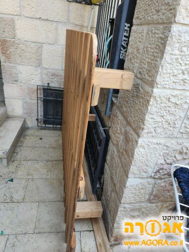 בסיס מיטה זוגית 190×150 מעץ אורן