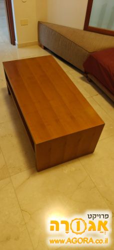 שולחן קפה 55x 110. גובה 40