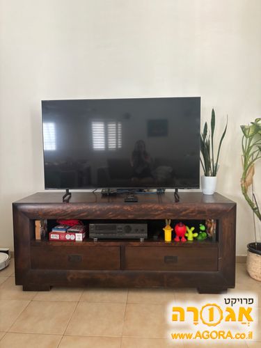 מזנון טלויזיה עץ מלא