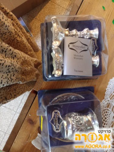 פמוטות וגביע לקידוש