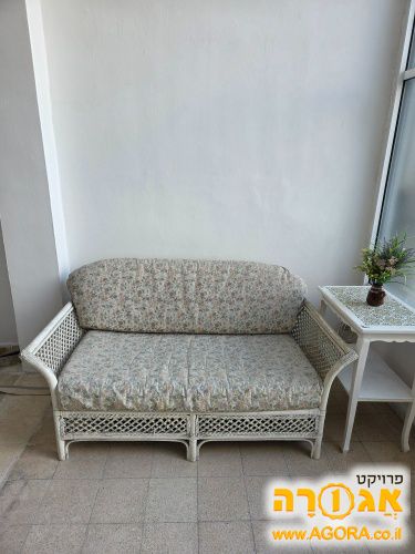 ספה שני מושבים למרפסת/חצר