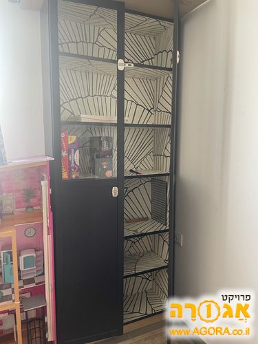 ארון עם ויטרינה