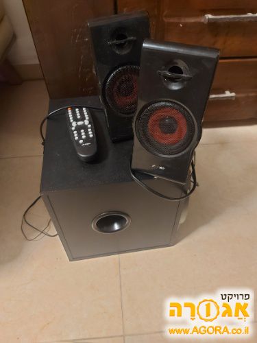מערכת מיני סטראו עם בעית סאונד