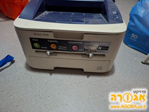 מדפסת לייזר zerox phaser 3140