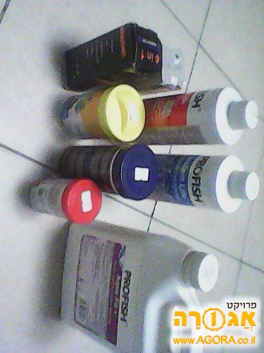 אוכל ותכשירים לדגים