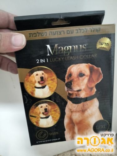 קולר לכלב חדש