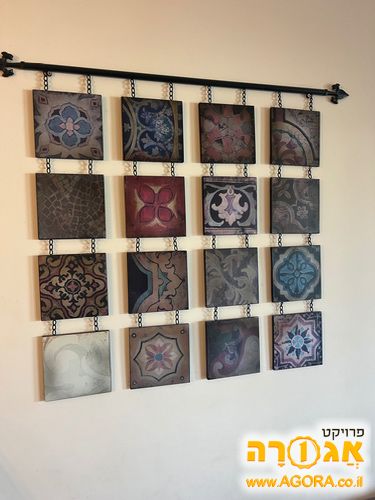 תמונה דקורטיבית ממתכת בסגנון אוריינטלי