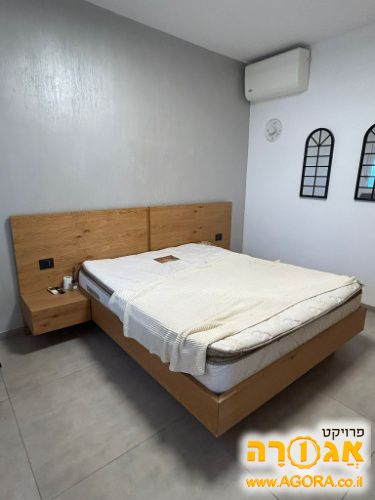 מיטה זוגית (בסיס ומזרון)