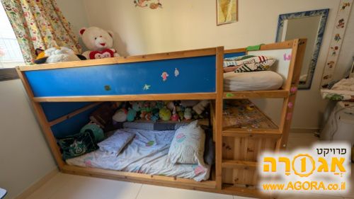 מיטת קומותיים איקאה kura
