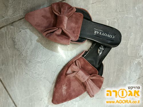 נעלי בית קטיפה